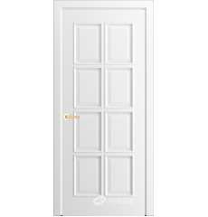  Дверь деревянная межкомнатная Аврора Белая ДГ